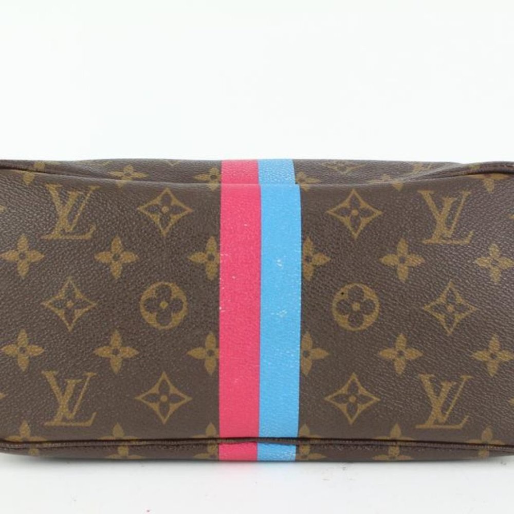 Louis Vuitton Limited Small Mon Monogram Neverfull PM Tote 97lv28 - Picture 7 of 12